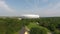 Allianz Arena with the Holy Cross Church