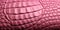 Alligator leather texture in red pink. Textured backgrouds and backdrops. Ai Generative illustration