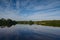 Alligator in Paurotis Pond in Everglades National Park, Florida.