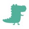 Alligator silhouette icon