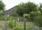 Allotment garden and utility shed