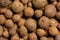 Allspice spice background. Natural seasoning texture