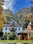 allstatt, Austria. Mountain village in the Austrian Alps