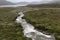 Allt Coire nam Bruadaran river in spate