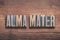 Alma mater wood
