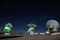 Alma Radio Observatory in the Desert of Atacama, Chile