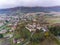 Alma Vii saxon village and fortified Church in Transylvania, Rom