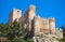 Almansa castle in Albacete of Spain