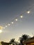 Almarfa sky view with decorative lights