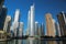 Almas tower and Jumeirah Lakes Towers, Dubai Multi Commodities Centre, UAE