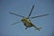 Almaty / Kazakhstan - 04.19.2012 : Helicopters take to the skies during a military tactical exercise