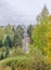 Almaty, Kazakhstan - August 30, 2016: Stairs to the mudflow dam