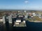 Almere medium large dutch city in province of Flevoland, The Netherlands, Skyline downtown city center, Almere Stad