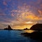 Almeria Cabo de Gata lighthouse sunset in Spain