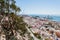Almeria, Spain, April 6th, 2012: Views of the city of Almeria and its bay from the Alcazaba Castle
