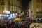 Almeria, Spain, Holy Week, 03-24-2016. Brotherhoods take their steps to streets in penance