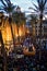 Almeria, Spain. March, 29th 2018: procession of the Royal and Illustrious Brotherhood of the Holy Christ of the Good Death and Our