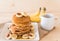 almond banana pancake