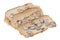 Almond Biscotti Isolated