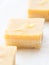 Almond flour creamy lemon squares gluten-free
