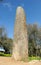 Almond menhir, menhir dos Almendres, Alentejo, Portugal, Southern Europe