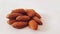 Almond nuts natural fresh healty