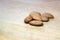 Almond nuts (Prunus)