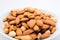 Almond peanut and Hazel nuts