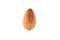 Almonds isolated on white background, File contains a clipping path