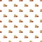 Almonds pattern seamless vector