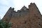 Almourol Templar castle, located in an islet in the Tagus tiver, central Portugal