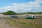 Aln river estuary at Alnmouth