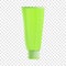 Aloe tube cream icon, cartoon style