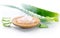 Aloe Vera gel closeup. Sliced aloevera leaf and gel, natural organic cosmetic ingredients for sensitive skin, alternative medicine