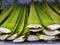 Aloe vera is a plant species with thick fleshy leaves