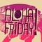 Aloha Friday! - vector quote for friday relax