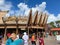 The Aloha Isle Refreshments stand where you can get Dole Whip Ice Cream at Magic Kingdom in  Walt Disney World in Orlando, FL