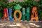 Aloha sign at the Hilton Hawaiian Village