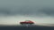 Alone In The Void: Minimalistic Automotive Photography In A Red Car