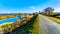 The along the Alouette River in the Pitt Polder at the town of Maple Ridge in the Fraser Valley of Britis