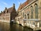 Along the canals of Bruges, Belgium