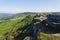 Along the cliff face of Baslow Edge and across to Curbar Edge