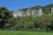 Along the velo on the canal du nivernais, rocks and cliffs, clamecy