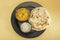 Aloo Curry or Masala Potato Curry with Potato Paratha