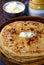 Aloo paratha - Indian breakfast stuffed potato flatbread