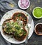 Aloo tikki chaat- Indian street food