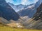 Alpe de Villar d`Arene huts in Ecrins national park, France