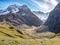 Alpe de Villar d`Arene huts in Ecrins national park, France