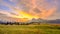 Alpe di Siusi,Europe\\\'s largest alpine pasture in South Tyrol, Italy