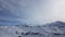 Alpes\' mountains in winter.